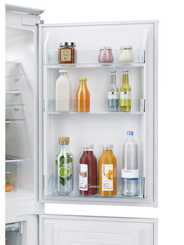 Candy CB50S518EK 177cm High, Integrated 50/50 Static Fridge Freezer, E Rated - White - Image 3